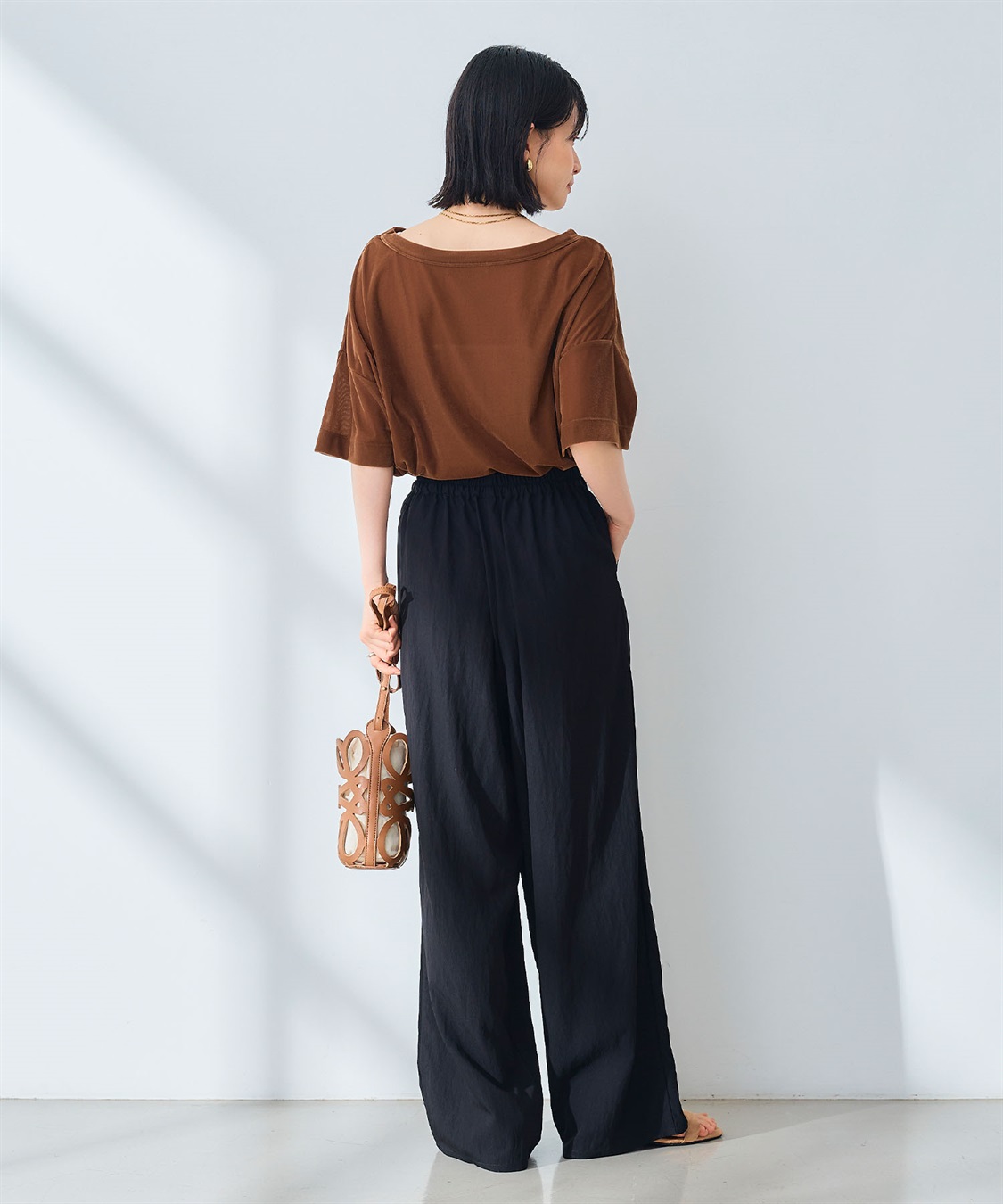 CROSS FUNCTION 《UV/撥水》エブ楽 ラップワイドパンツ_sub_9