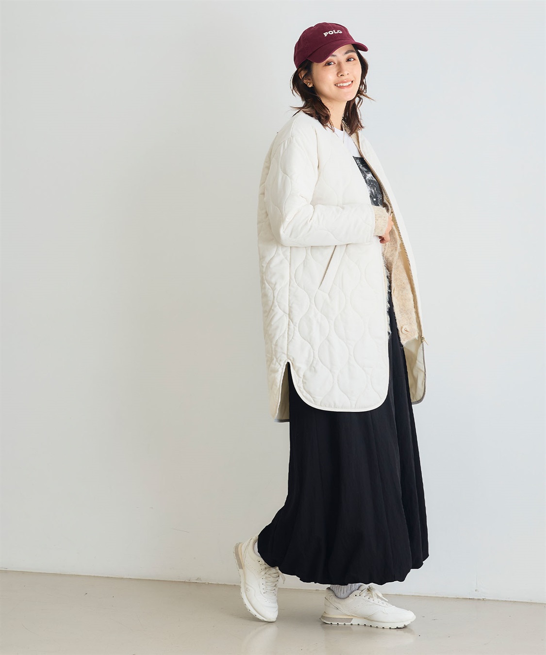 CROSS FUNCTION 《UV/撥水》エブ楽 イージーロングバルーンスカート_sub_9