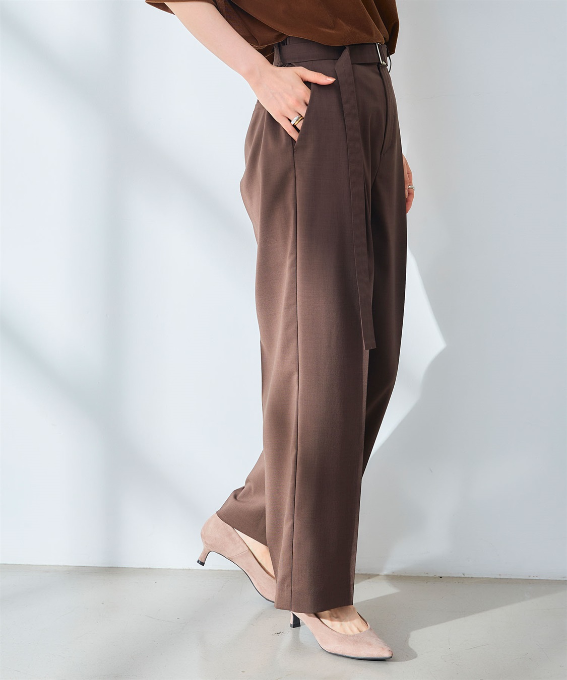 CROSS FUNCTION 《UV/通気性》サマ美え センタープレスストレートワイドパンツ_sub_9