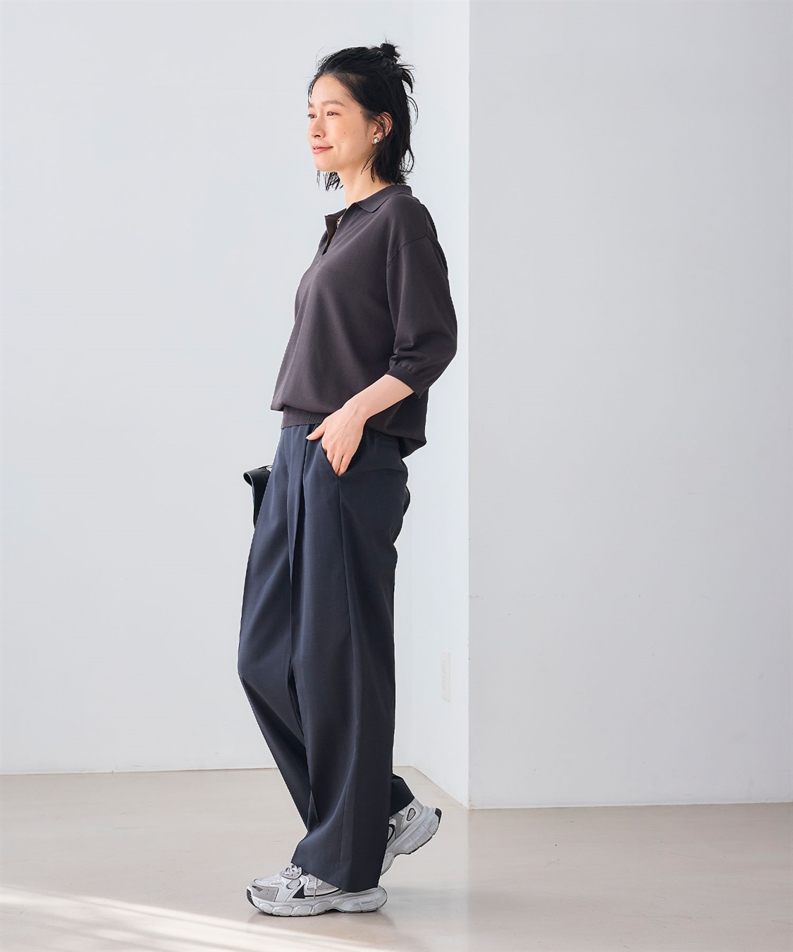 CROSS FUNCTION 《UV/通気性》サマ美え センタープレスストレートワイドパンツ_sub_14