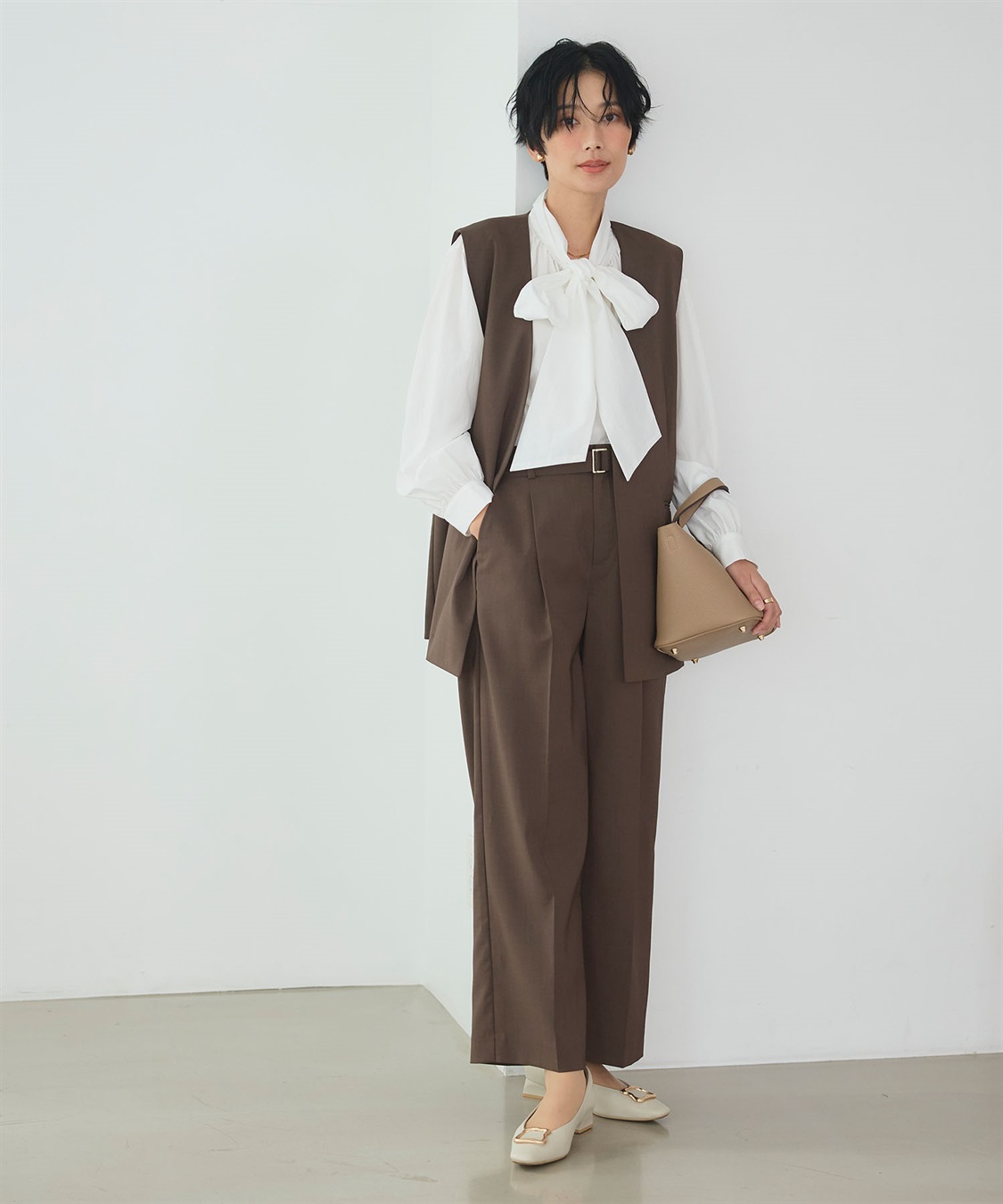 CROSS FUNCTION 《UV/通気性》サマ美え ノーカラージレ_sub_4