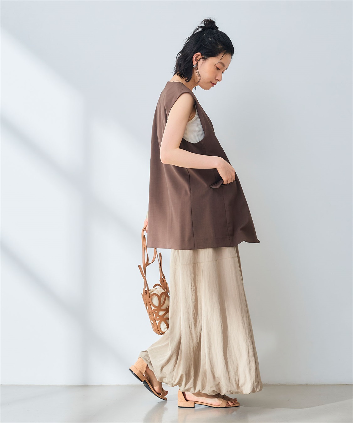 CROSS FUNCTION 《UV/通気性》サマ美え ノーカラージレ_sub_10