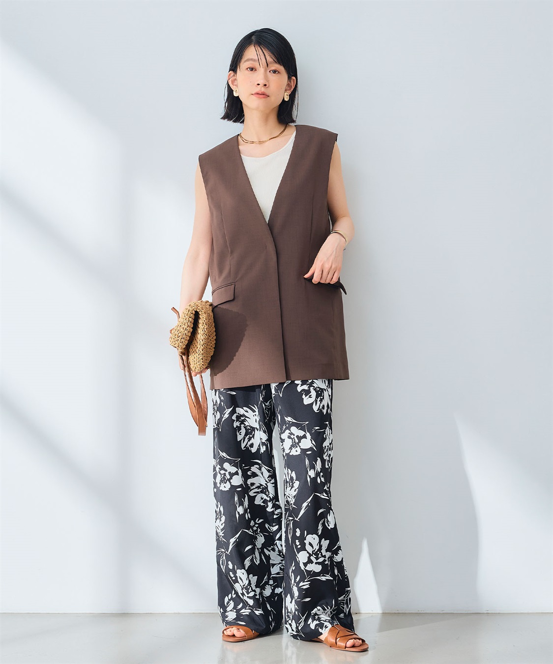 CROSS FUNCTION 《UV/通気性》サマ美え ノーカラージレ_sub_12