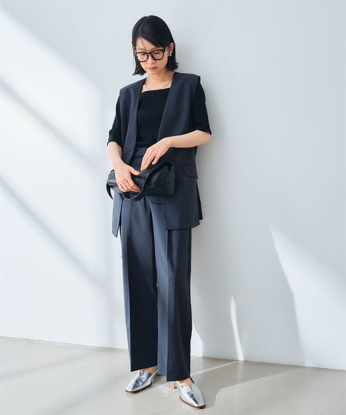 CROSS FUNCTION 《UV/通気性》サマ美え ノーカラージレ_sub_21