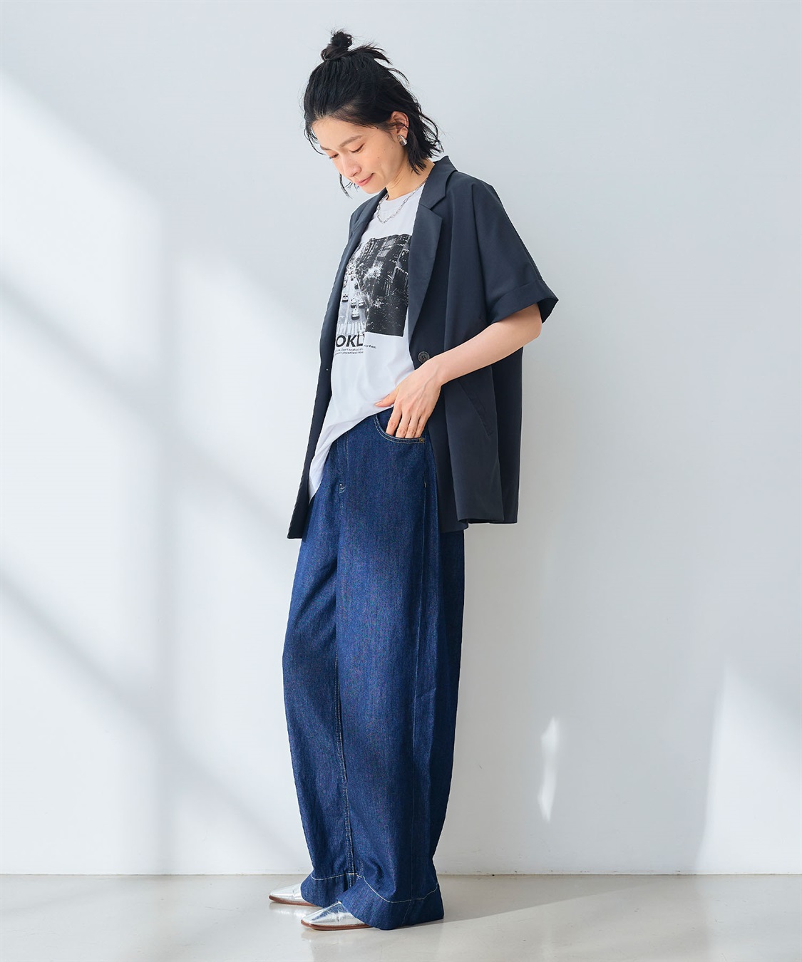 CROSS FUNCTION 《UV/通気性》サマ美え テーラードハーフスリーブジャケット_sub_8