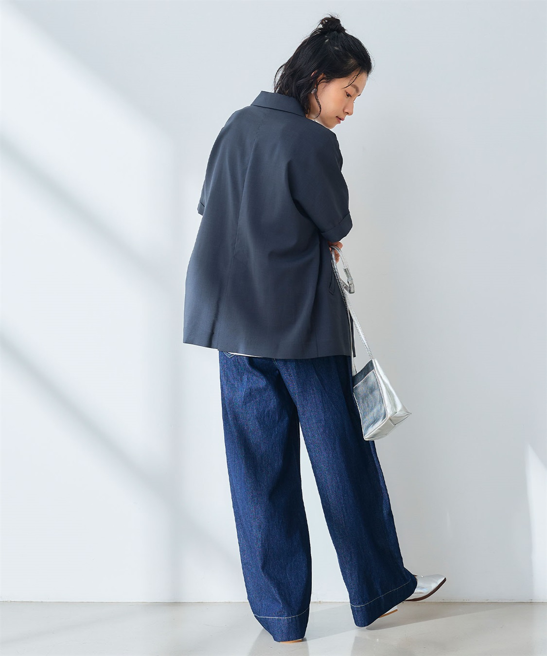 CROSS FUNCTION 《UV/通気性》サマ美え テーラードハーフスリーブジャケット_sub_9