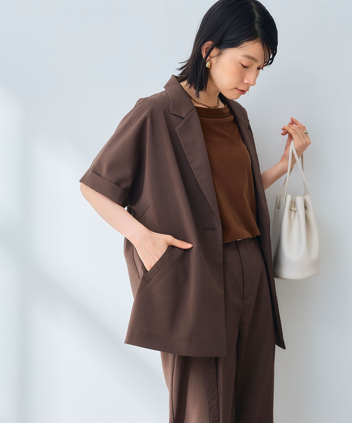 CROSS FUNCTION 《UV/通気性》サマ美え テーラードハーフスリーブジャケット_sub_14