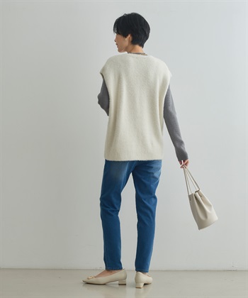 CROSS FUNCTION 《ストレッチ 》エブ楽 裏起毛イージースリムフィットパンツ_subthumb_9