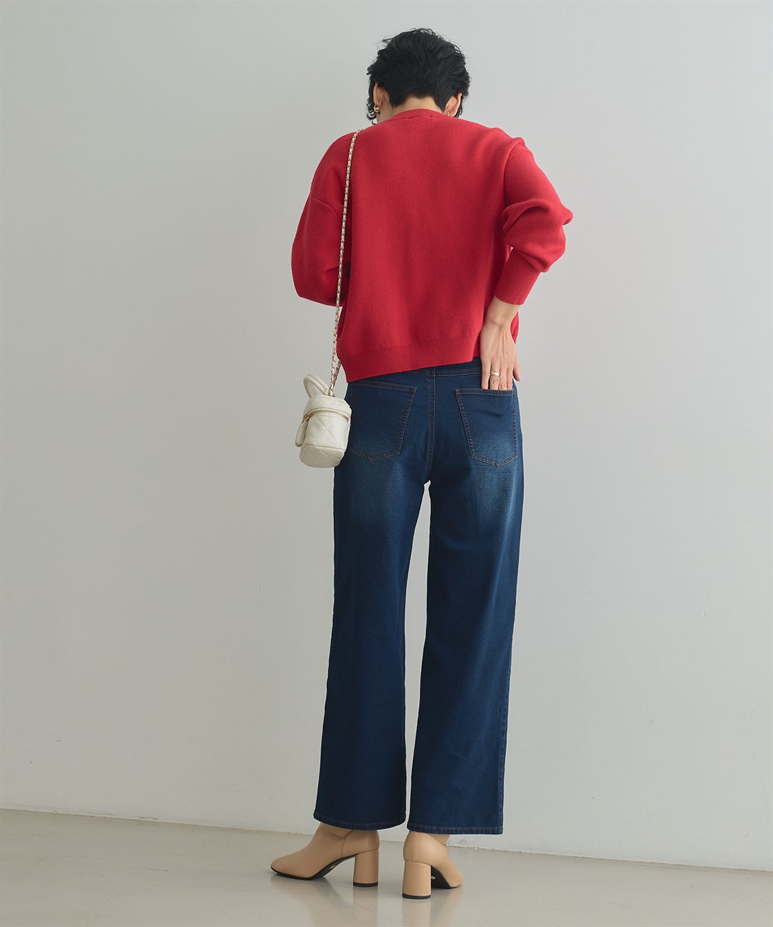 CROSS FUNCTION 《ストレッチ》エブ楽 裏起毛ワイドストレートパンツ_sub_6