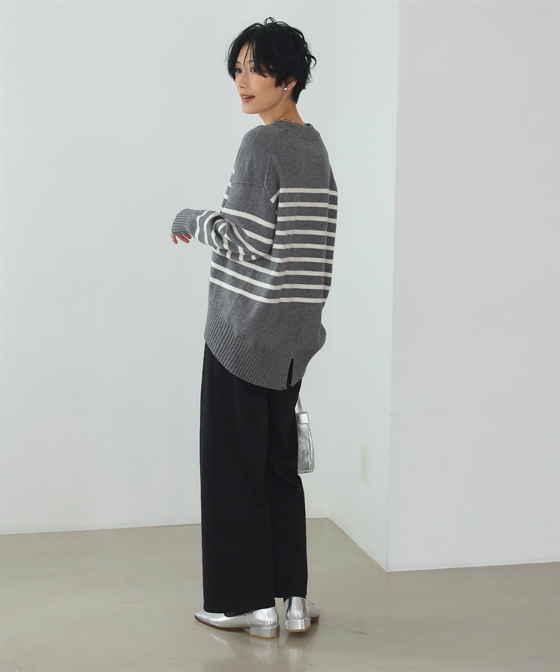 CROSS FUNCTION 《ストレッチ》エブ楽 裏起毛ワイドストレートパンツ_sub_17