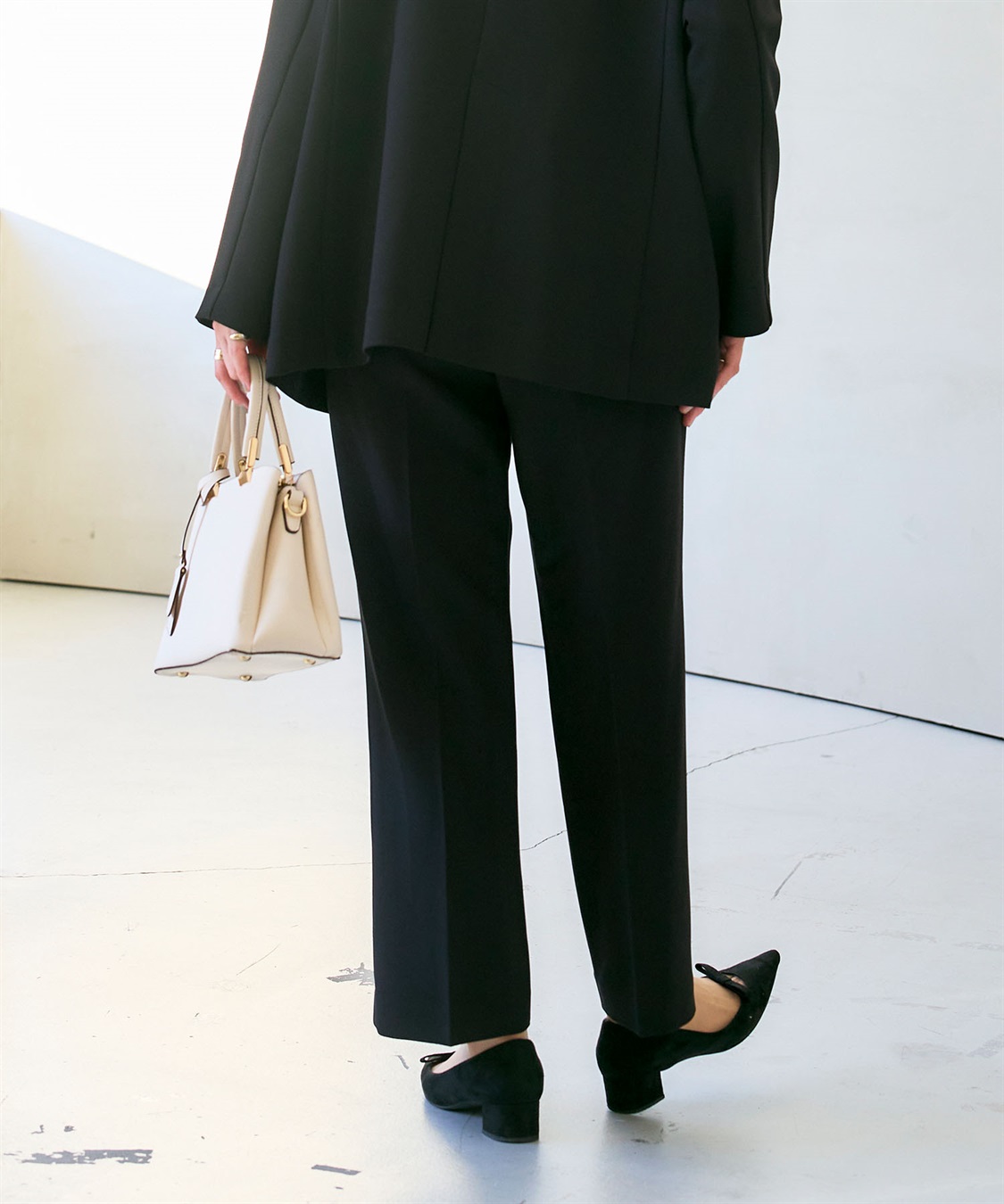 CROSS FUNCTION 《洗える・シワになりにくい》正解 センタープレスストレートパンツ_sub_11