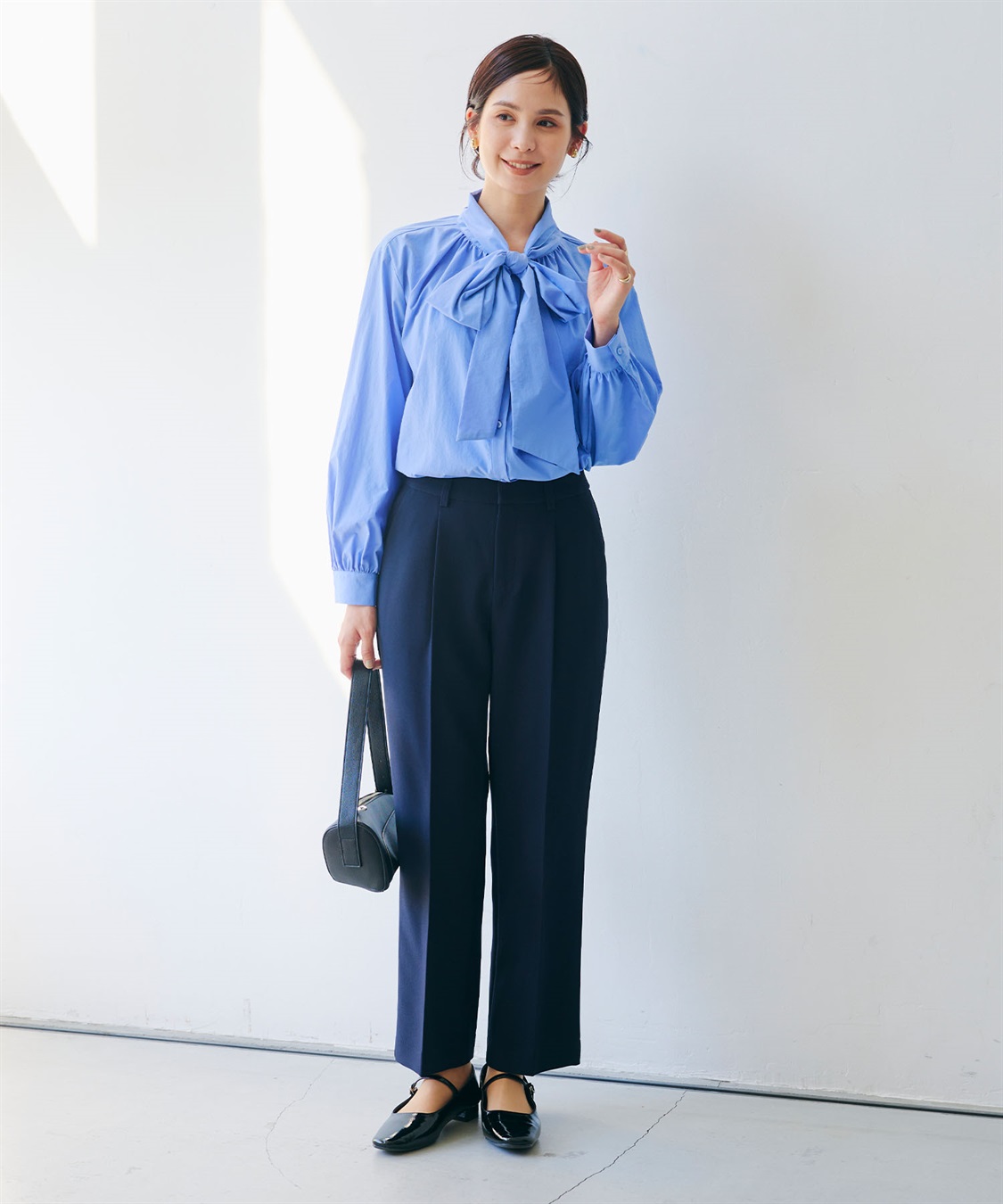 CROSS FUNCTION 《洗える・シワになりにくい》正解 センタープレスストレートパンツ_sub_13