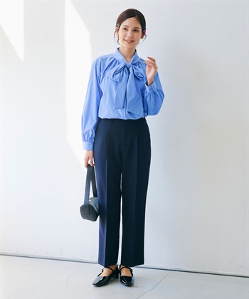 CROSS FUNCTION 《洗える・シワになりにくい》正解 センタープレスストレートパンツ_subthumb_13