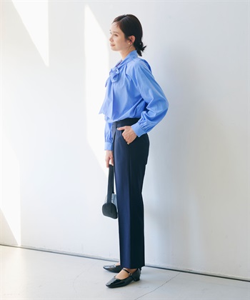 CROSS FUNCTION 《洗える・シワになりにくい》正解 センタープレスストレートパンツ_subthumb_15