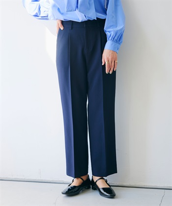 CROSS FUNCTION 《洗える・シワになりにくい》正解 センタープレスストレートパンツ_subthumb_21