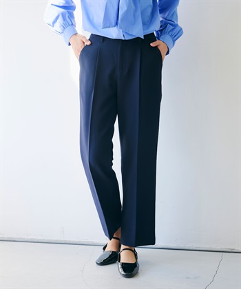 CROSS FUNCTION 《洗える・シワになりにくい》正解 センタープレスストレートパンツ_subthumb_22