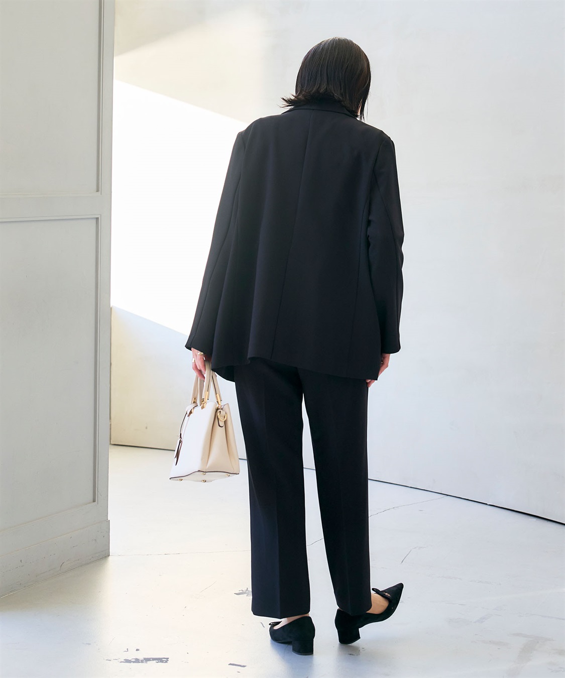 CROSS FUNCTION 《洗える・シワになりにくい》正解 金釦ダブルテーラードジャケット_sub_25