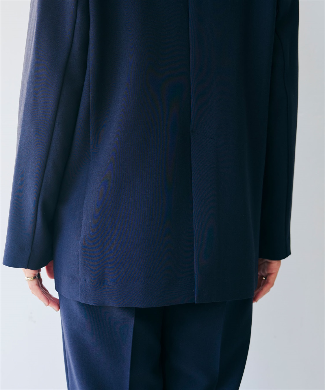 CROSS FUNCTION 《洗える・シワになりにくい》正解 金釦ダブルテーラードジャケット_sub_28