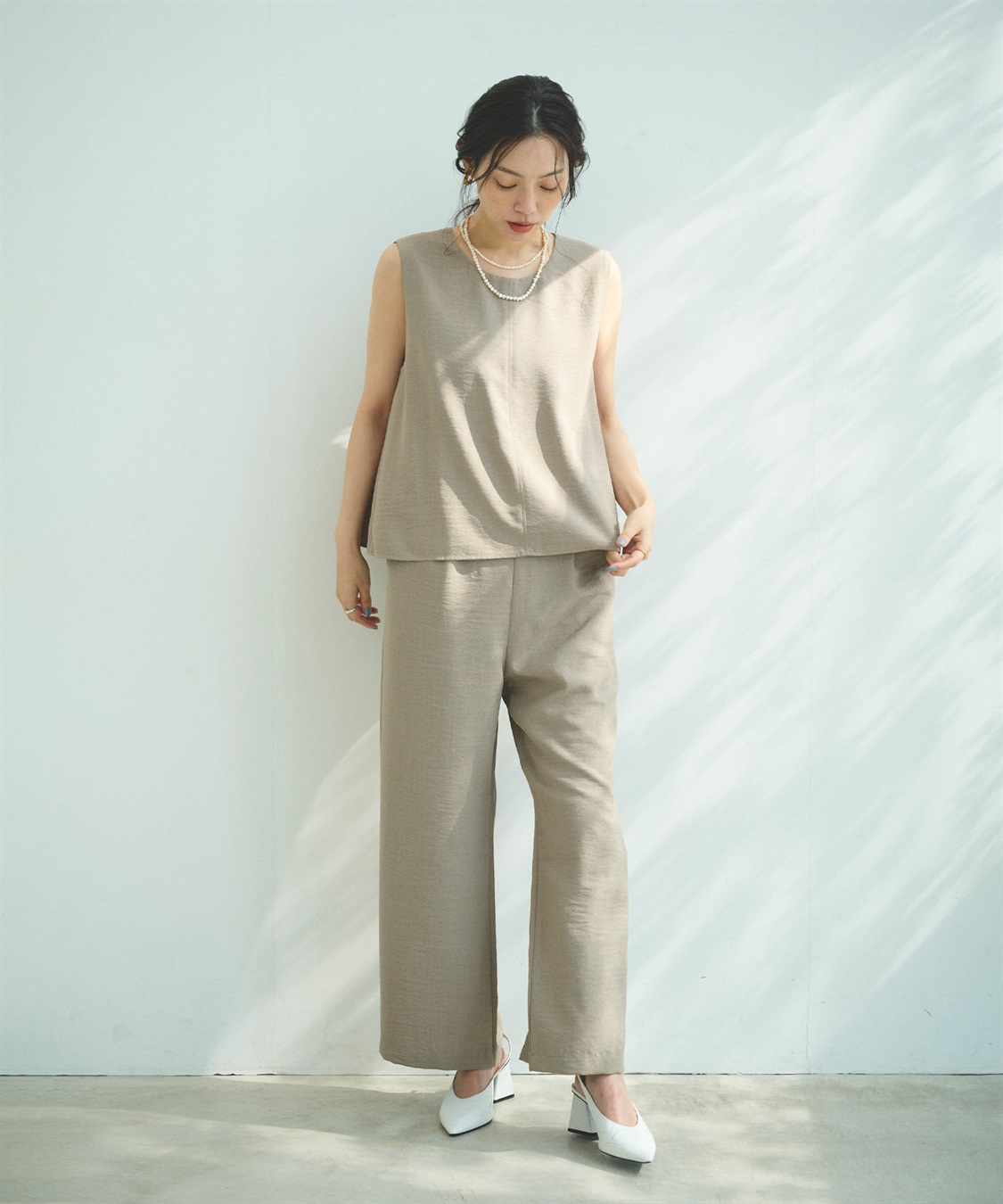 CROSS FUNCTION 《シワになりにくい》サマナチュラ リネンライクオールインワン_sub_13