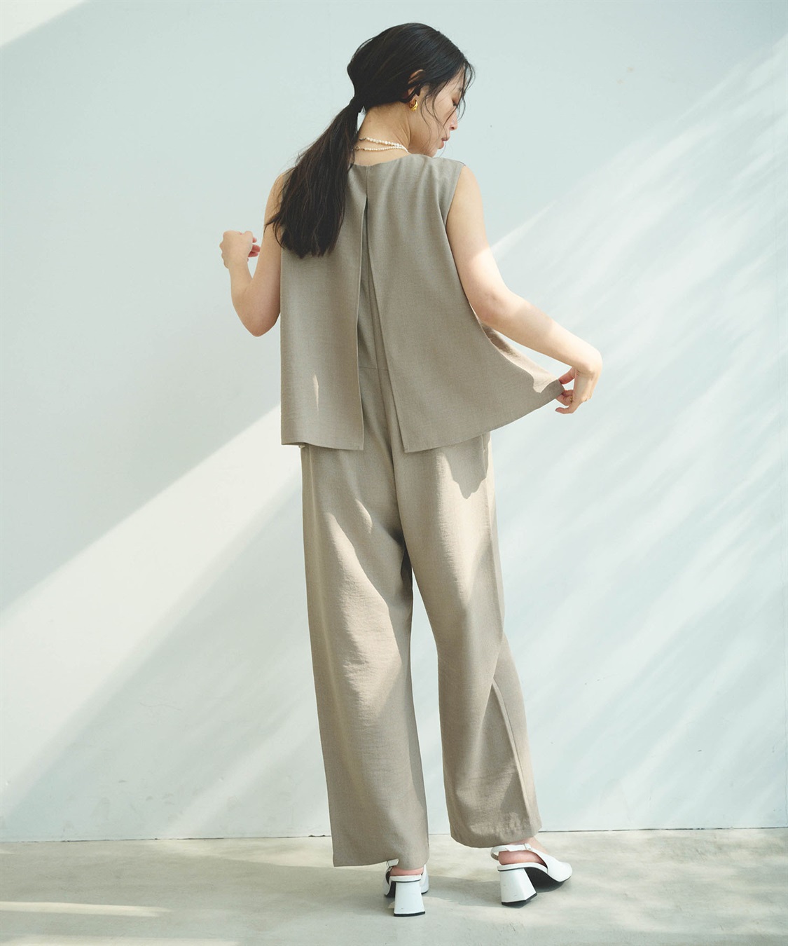 CROSS FUNCTION 《シワになりにくい》サマナチュラ リネンライクオールインワン_sub_14