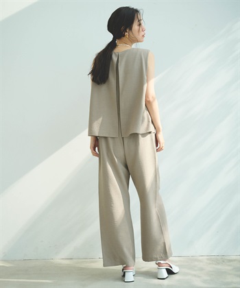 CROSS FUNCTION 《シワになりにくい》サマナチュラ リネンライクオールインワン_subthumb_15