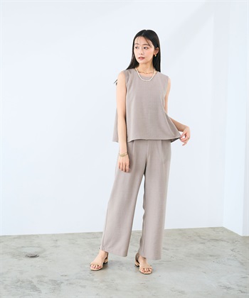 CROSS FUNCTION 《シワになりにくい》サマナチュラ リネンライクオールインワン_subthumb_18