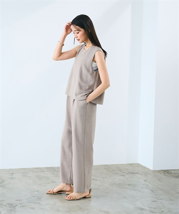 CROSS FUNCTION 《シワになりにくい》サマナチュラ リネンライクオールインワン_subthumb_20