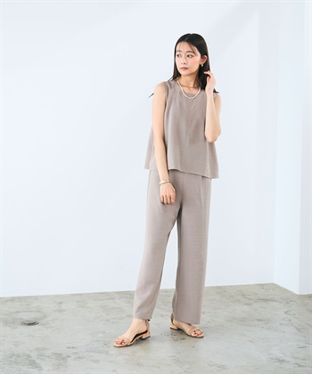 CROSS FUNCTION 《シワになりにくい》サマナチュラ リネンライクオールインワン_subthumb_23