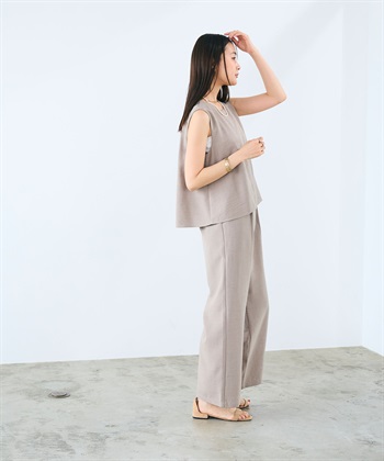 CROSS FUNCTION 《シワになりにくい》サマナチュラ リネンライクオールインワン_subthumb_24