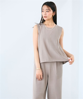 CROSS FUNCTION 《シワになりにくい》サマナチュラ リネンライクオールインワン_subthumb_25