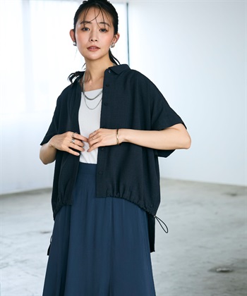 CROSS FUNCTION 《シワになりにくい》サマナチュラ リネンライクドロストデザインシャツ_subthumb_14