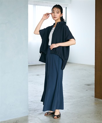 CROSS FUNCTION 《シワになりにくい》サマナチュラ リネンライクドロストデザインシャツ_subthumb_21