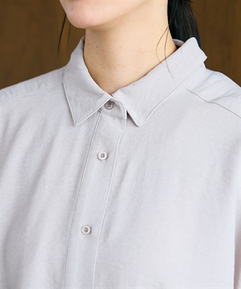 CROSS FUNCTION 《シワになりにくい》サマナチュラ リネンライクドロストデザインシャツ_subthumb_24