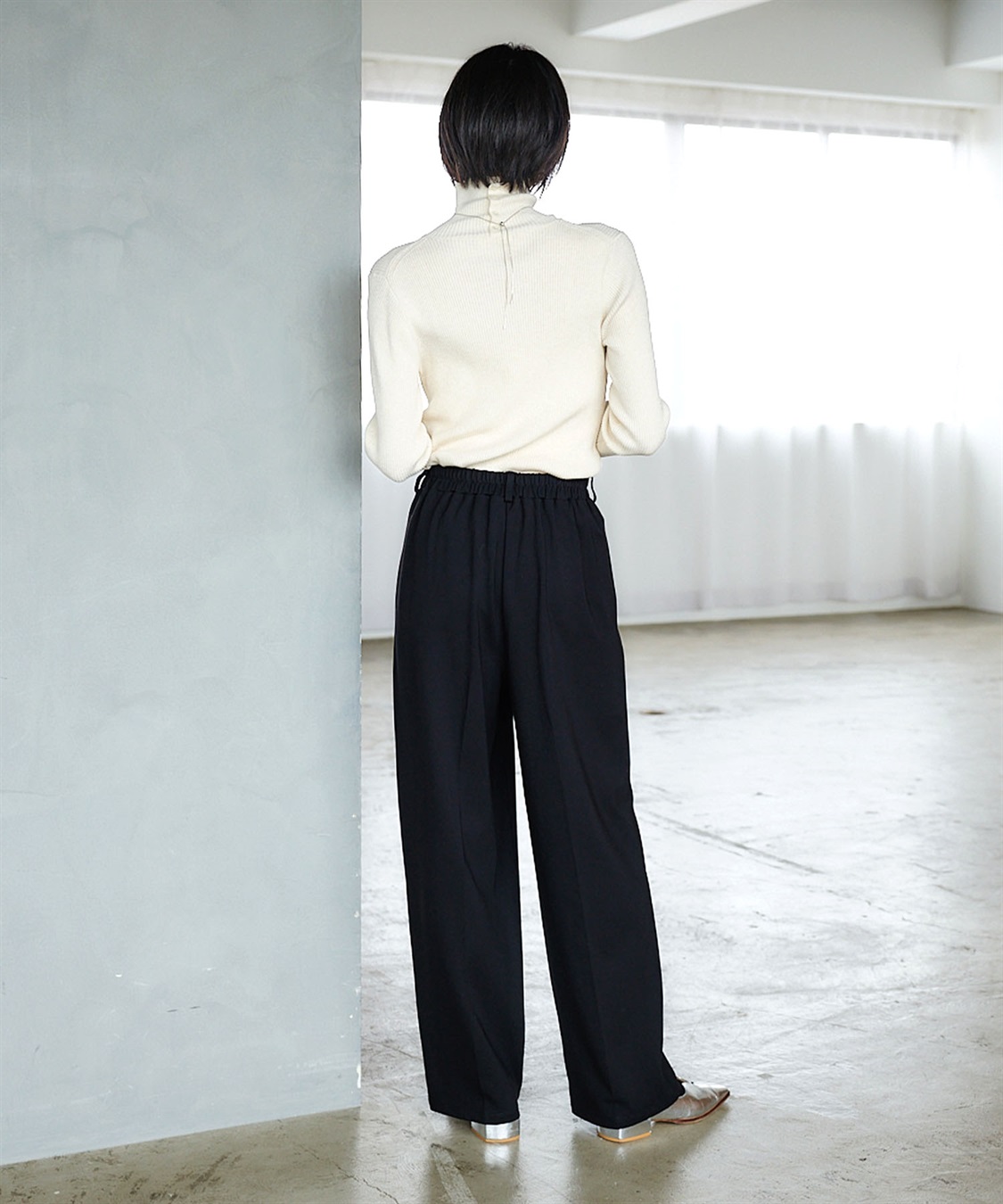 CROSS FUNCTION 《シワ軽減》とろみポンチワイドパンツ_sub_14