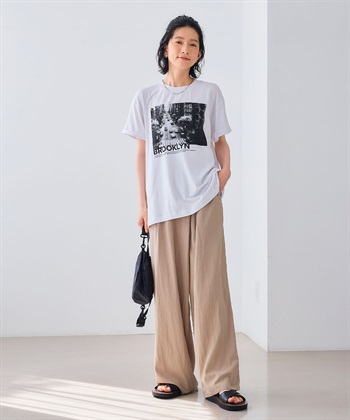 CROSS FUNCTION エブ楽 BROOKLYNフォトプリントTシャツ_subthumb_7