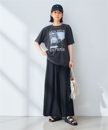 CROSS FUNCTION エブ楽 ParisフォトプリントTシャツ【CF/クロスファンクション】_subthumb_5