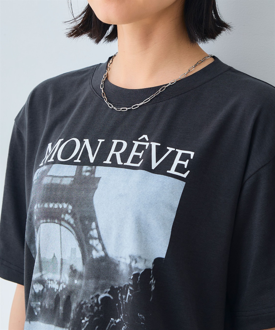 CROSS FUNCTION エブ楽 ParisフォトプリントTシャツ【CF/クロスファンクション】_sub_12