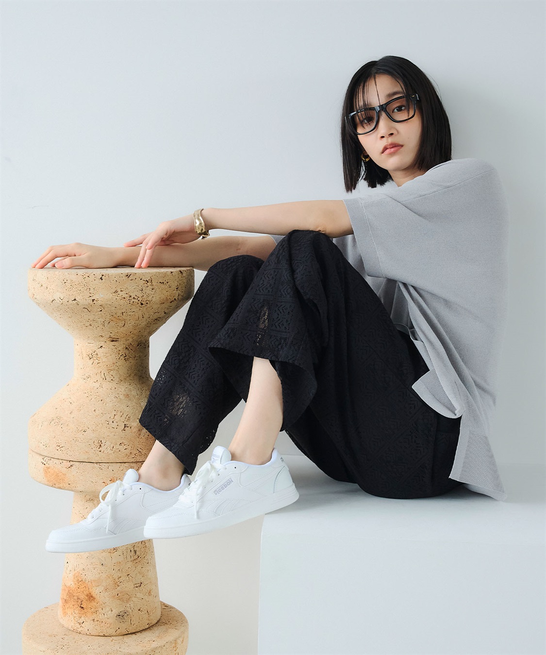 CROSS FUNCTION Reebok（リーボック）コート アドバンス / COURT ADVANCE （フットウェアホワイト）_sub_6