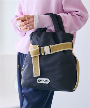CROSS FUNCTION 【別注】OUTDOOR PRODUCTS(アウトドアプロダクツ)2WAYベルトトートバッグS_subthumb_1