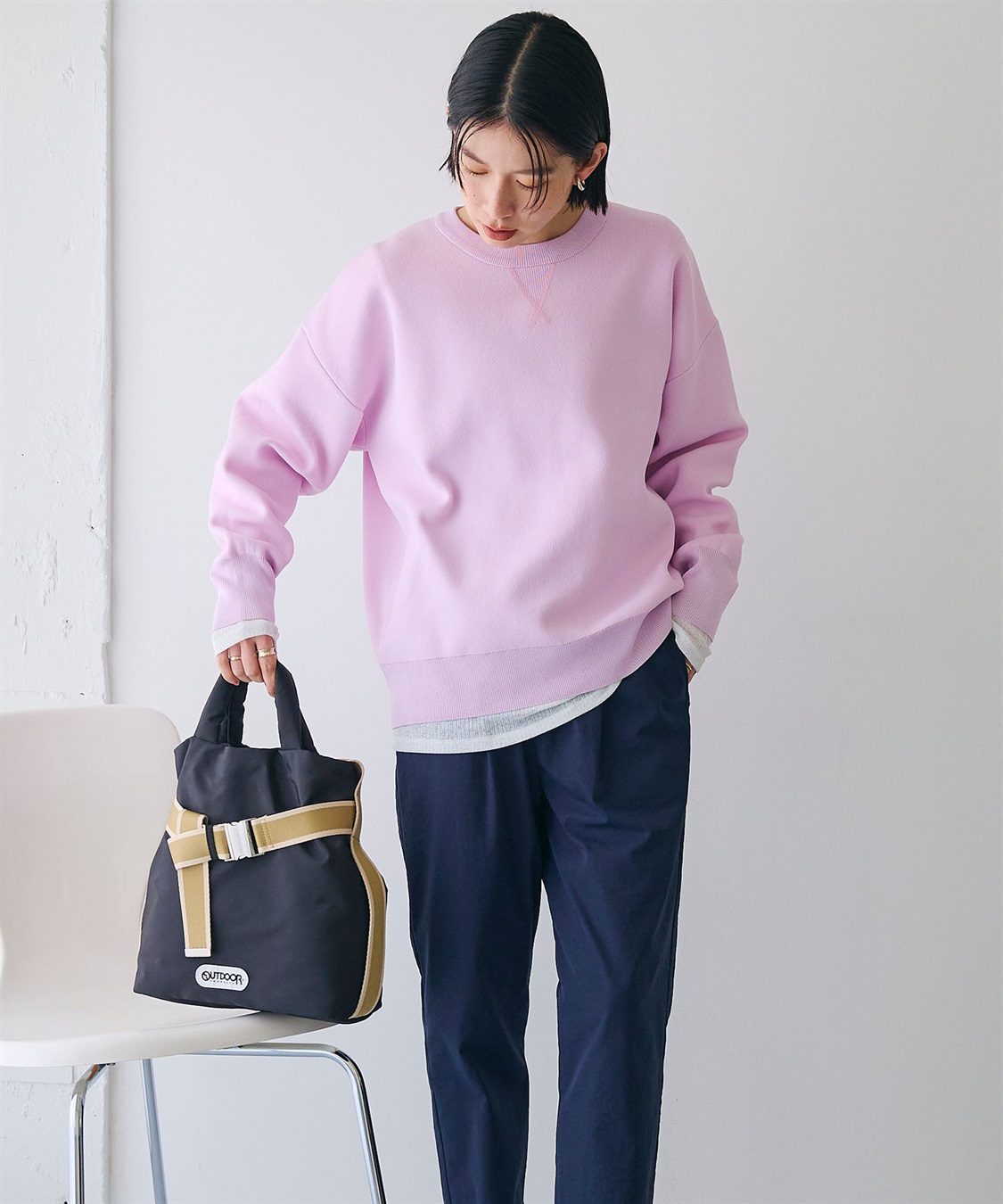 CROSS FUNCTION 【別注】OUTDOOR PRODUCTS(アウトドアプロダクツ)2WAYベルトトートバッグS_sub_16