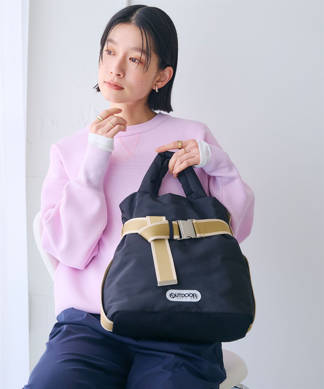 CROSS FUNCTION 【別注】OUTDOOR PRODUCTS(アウトドアプロダクツ)2WAYベルトトートバッグS_sub_18