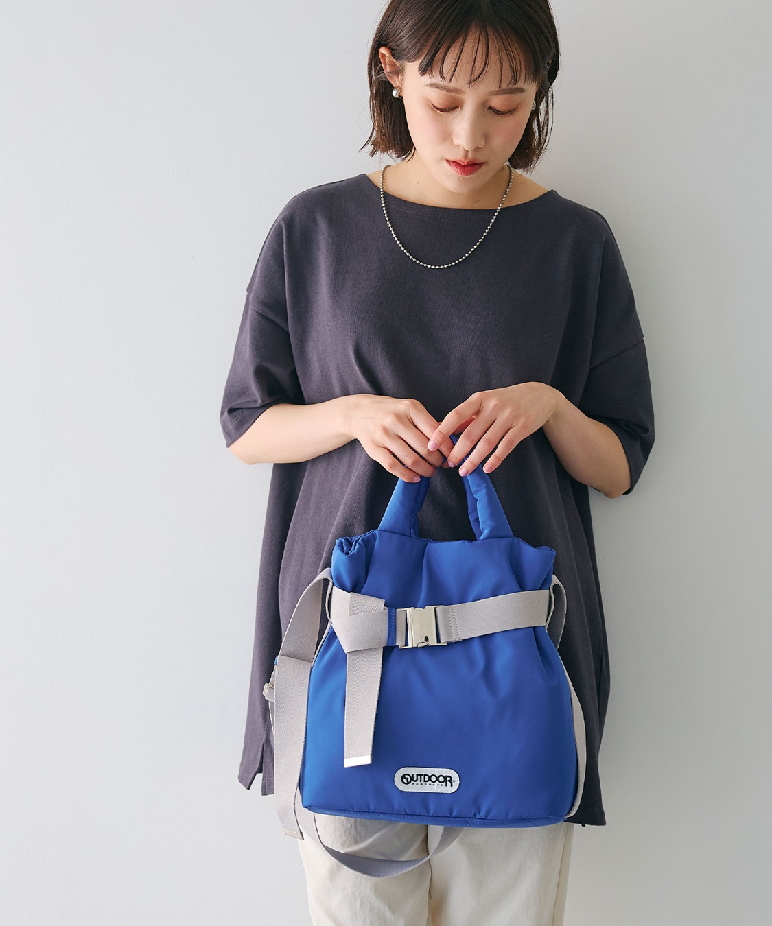 CROSS FUNCTION 【別注】OUTDOOR PRODUCTS(アウトドアプロダクツ)2WAYベルトトートバッグS_sub_22