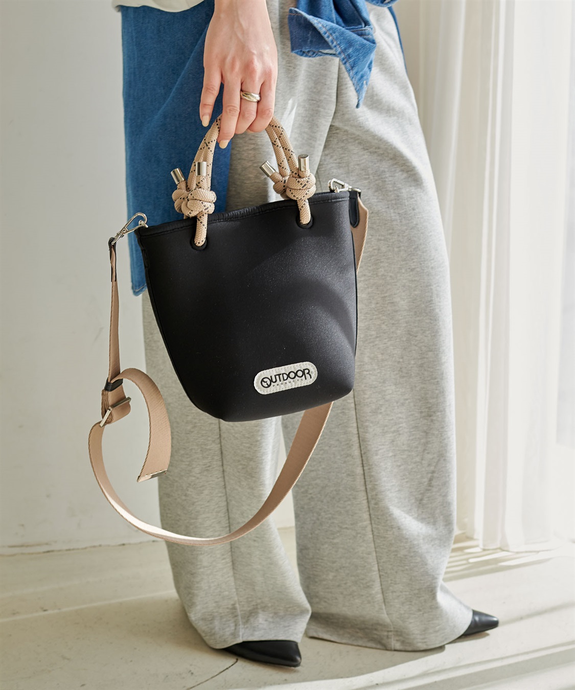 CROSS FUNCTION OUTDOOR PRODUCTS (アウトドアプロダクツ) ネオプレーントートバッグ_sub_2