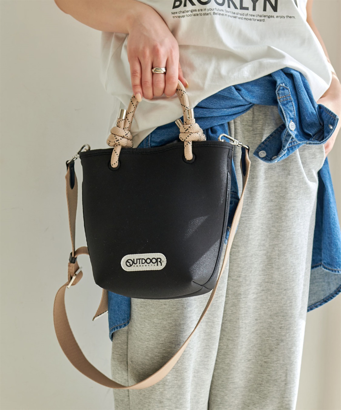 CROSS FUNCTION OUTDOOR PRODUCTS (アウトドアプロダクツ) ネオプレーントートバッグ_sub_3