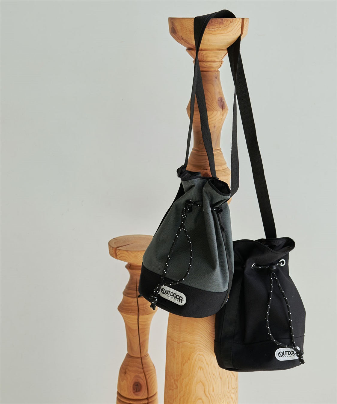 CROSS FUNCTION OUTDOOR PRODUCTS (アウトドアプロダクツ) ツートーンカラードロストショルダーバッグ_sub_2