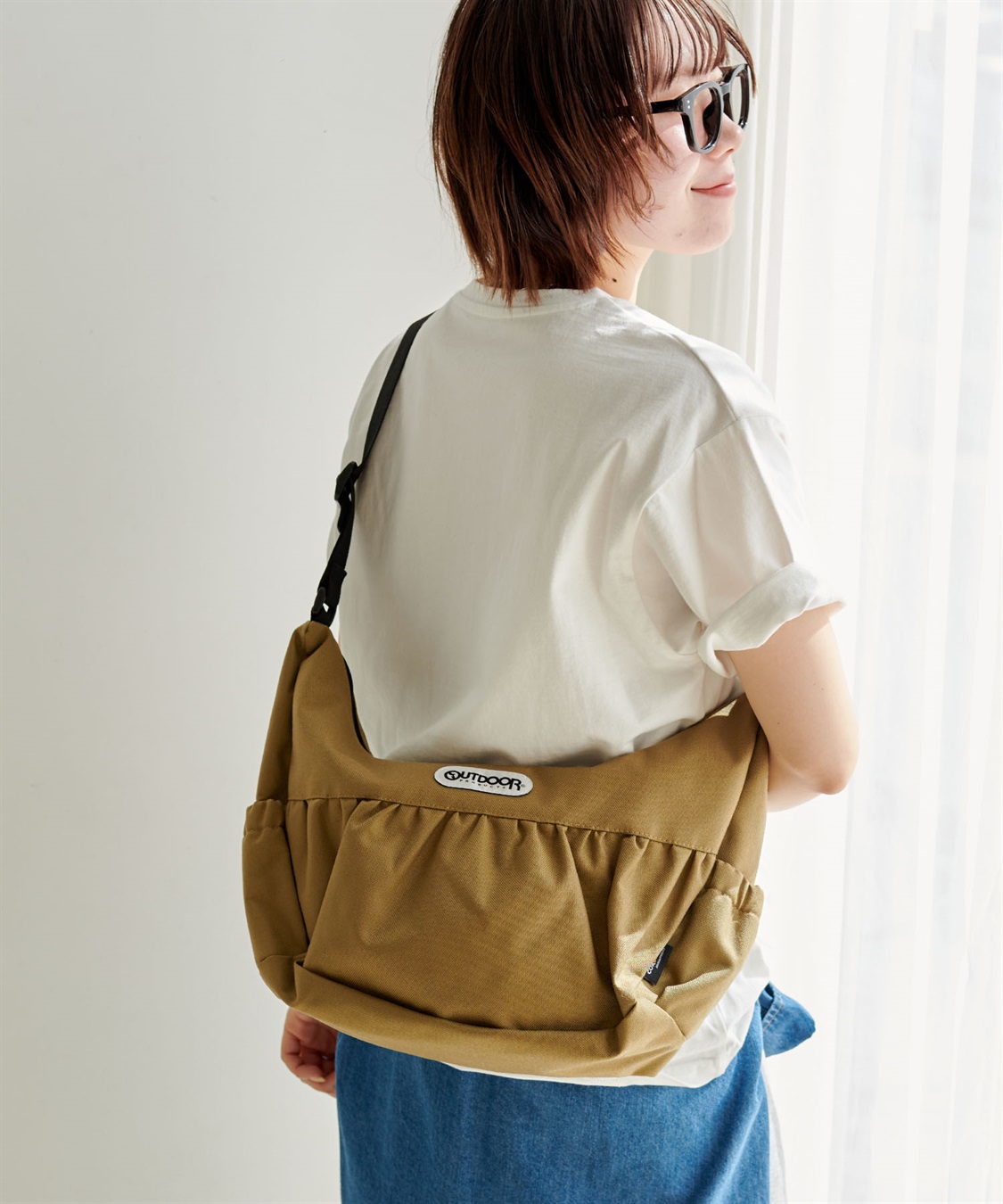 CROSS FUNCTION OUTDOOR ワイドエッグショルダーバッグ_sub_4