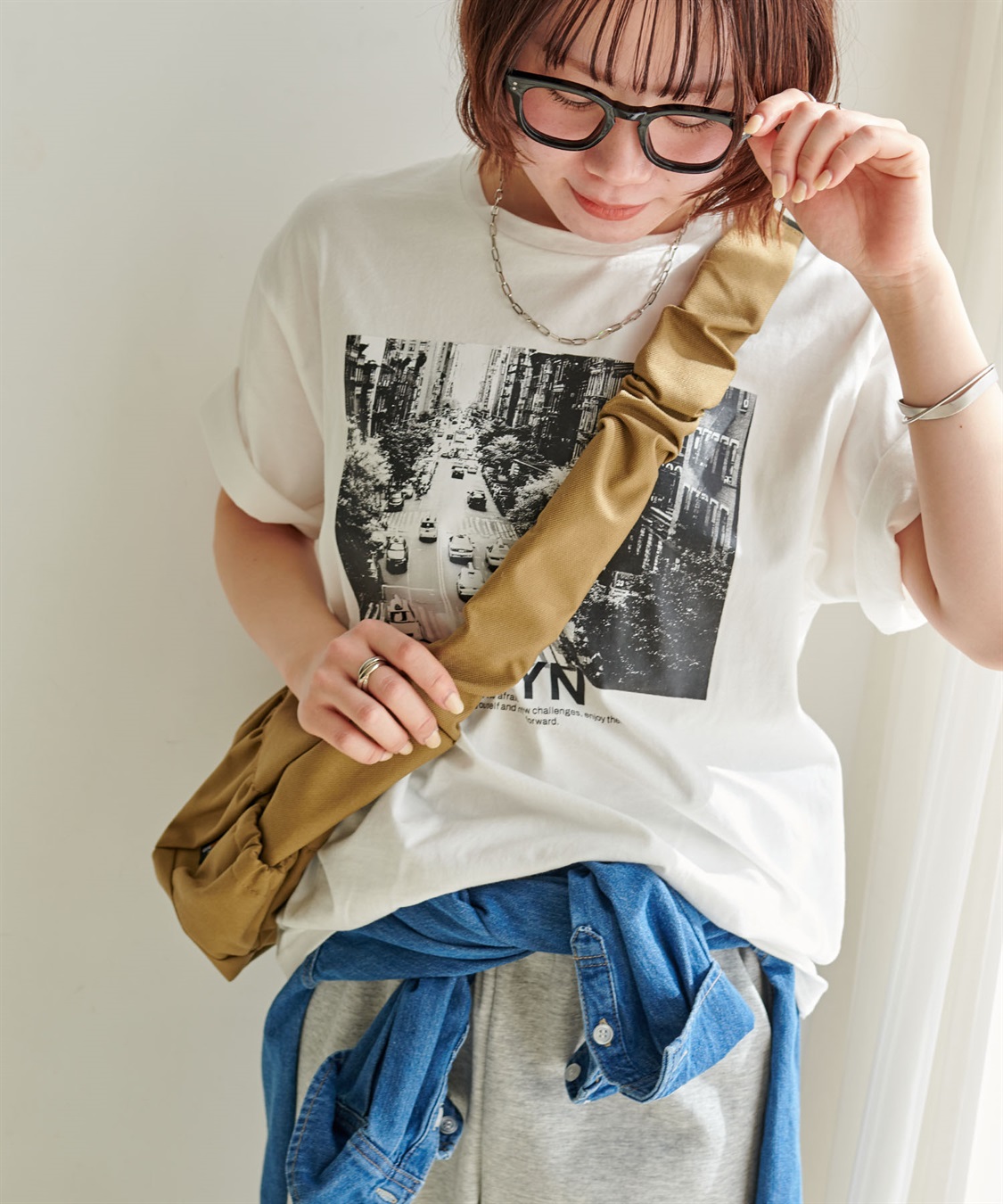 CROSS FUNCTION OUTDOOR ワイドエッグショルダーバッグ_sub_7