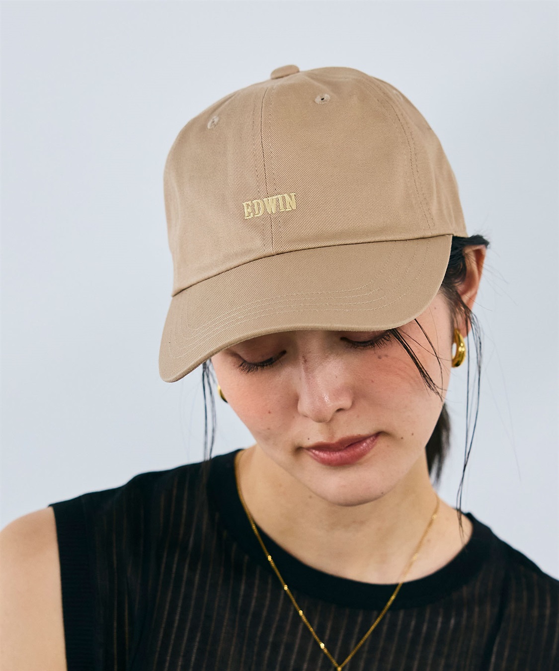 CROSS FUNCTION EDWIN ロゴ刺繍キャップ_sub_1