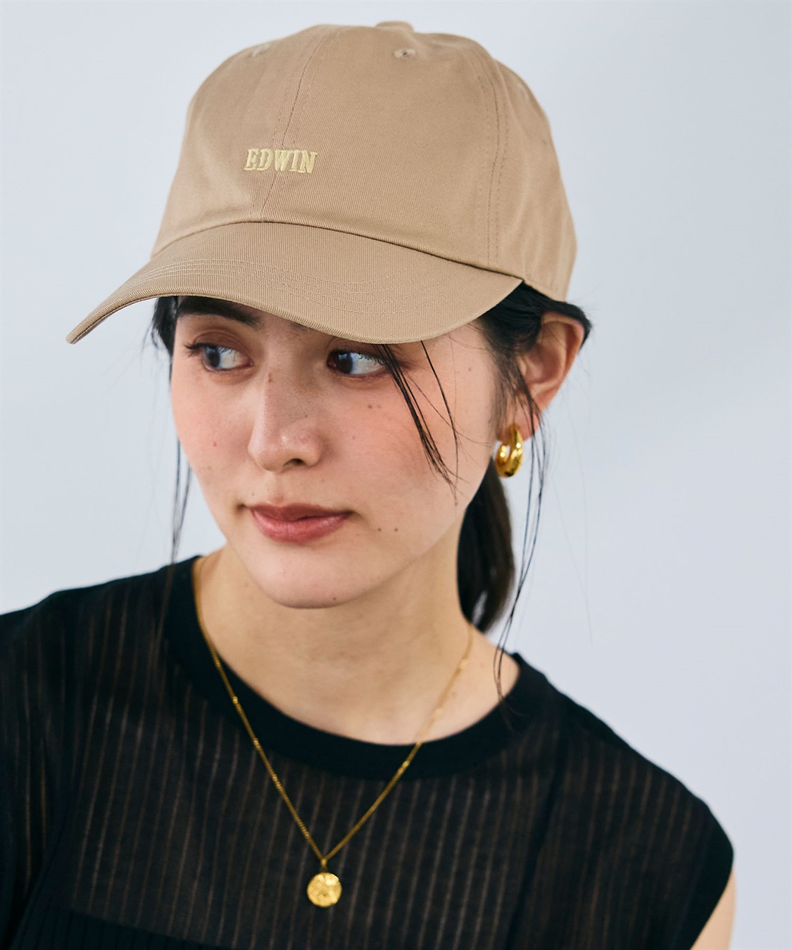 CROSS FUNCTION EDWIN ロゴ刺繍キャップ_sub_9