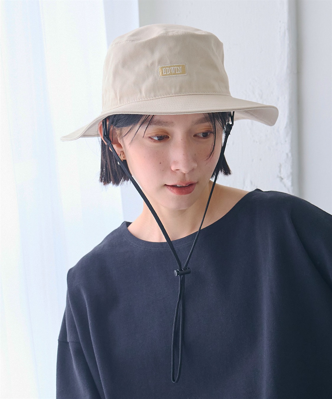 CROSS FUNCTION EDWIN ロゴ刺繍アドベンチャーハット_sub_6